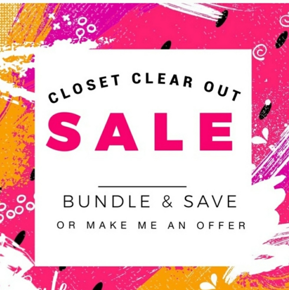 🛍Closet clean out !!!🍭